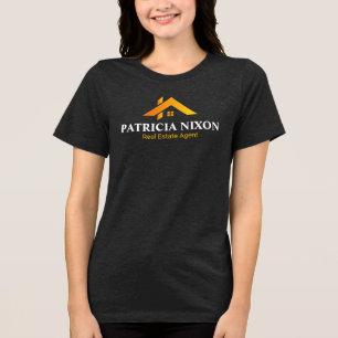 Moderner Immobilienmakler für Goldhäuser Tri-Blend Shirt