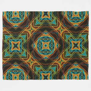 Moderner Indianer 19 Fleecedecke