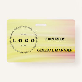 Moderner Individuelle Name Ausweis