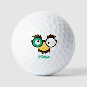 Moderner Individuelle Name Funny Funny Flag Irish Golfball
