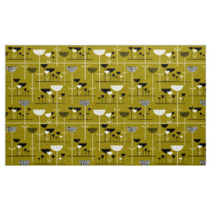 Moderner Jazz - Gold Brown 988501 Stoff
