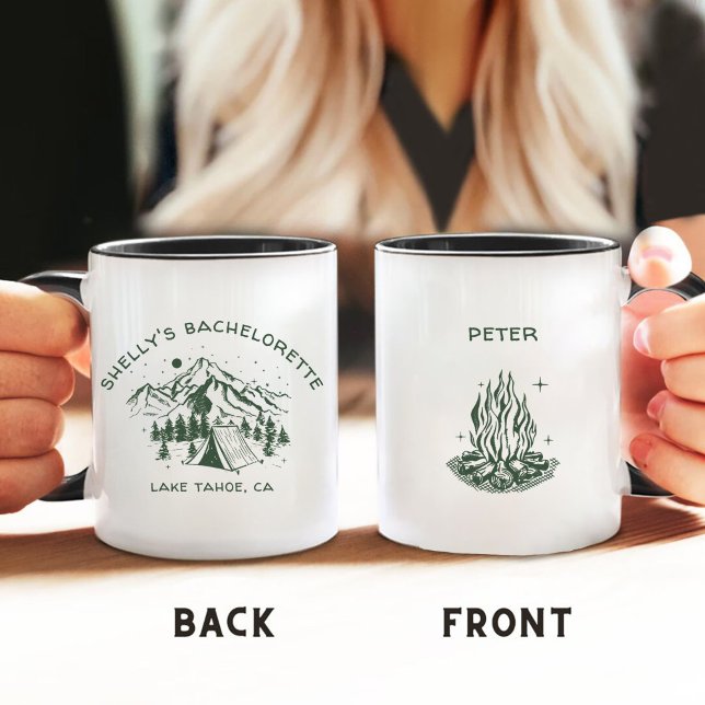 Moderner Junggeselinnen-Abschied Kaffeetasse (Von Creator hochgeladen)