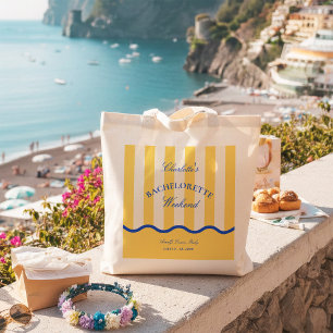 Moderner Junggesellinnen-Abschied im Sommer Tragetasche