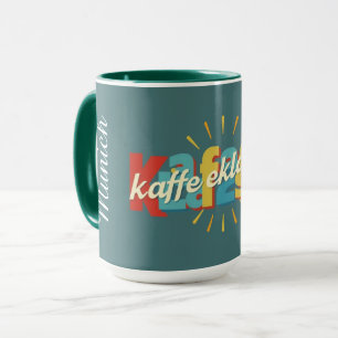 Moderner Kaffeeklatsch Deutsche Herkunft Personali Tasse