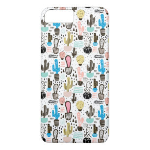 Moderner Kaktus-geometrisches Muster Case-Mate iPhone Hülle