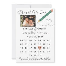 Moderner Kalender "Bleistift in"