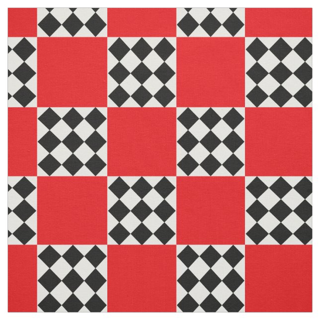 Moderner Karo für Quilt-Muster Stoff (Muster)