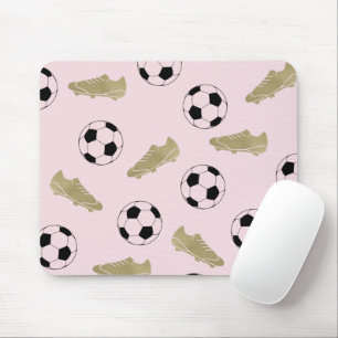 Moderner klassischer Fußball reinigt Ball Blush Pi Mousepad