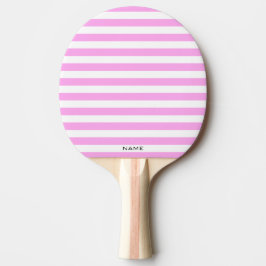 Moderner klassischer Individuelle Name mit rosa St Tischtennis Schläger