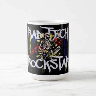 Moderner Krasser Tech Rockstar Kaffeetasse