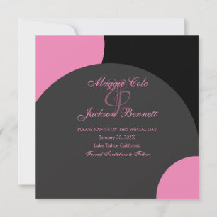 Moderner Kreis Save the Date