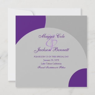 Moderner Kreis Save the Date