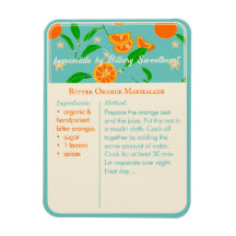 Moderner Küchenführer für Rezept