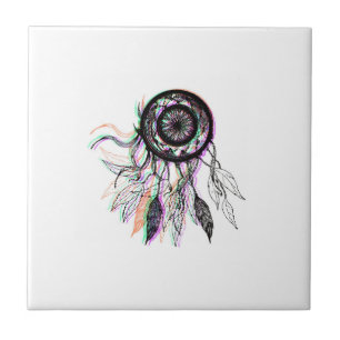 Moderner künstlerischer amerikanischer Ureinwohner Fliese