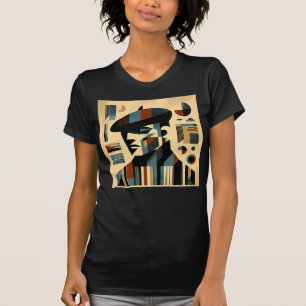 Moderner Kunstmann aus dem Mittelalter T-Shirt