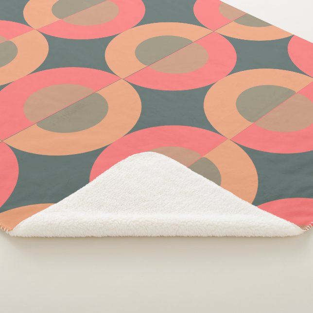 Moderner Lachs und Oliven aus dem Mittelalter Sherpadecke (3/4)