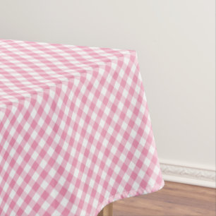 Moderner Land-Gingham-kleines Karo-Muster Tischdecke