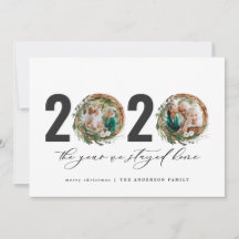 Moderner Laubkranz 2020 bleibe Zuhause