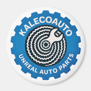 Moderner Logo-Magnet Magnet
