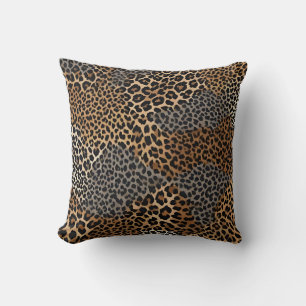 Moderner Luxus Weißer Leopard Elegante Collection Kissen