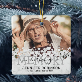 Moderner Marmor im Foto der Erinnerung Keramikornament