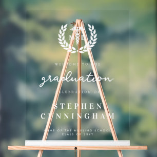 Moderner MD Doktor der Medicine Med School Abschlu Acrylschild