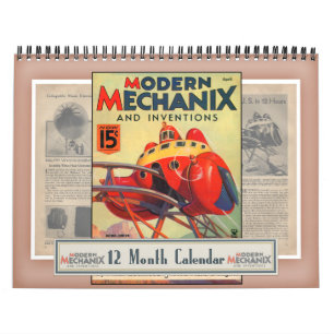 Moderner Mechanix u. Erfindungs-Kalender Kalender
