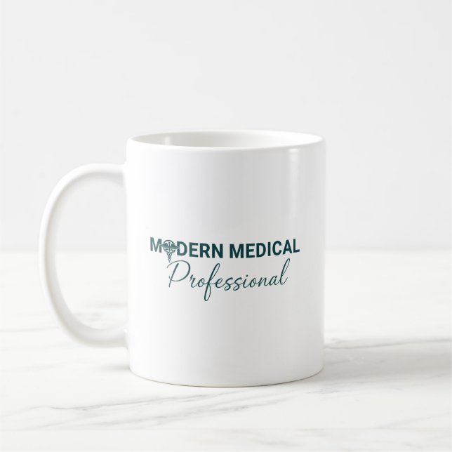 Moderner Medizinischer Fachmann Kaffeetasse (Links)