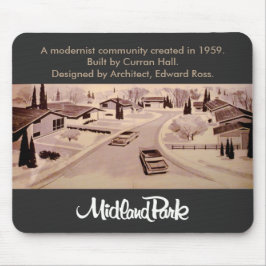 Moderner Midland Park Toronto Mousepad Mitte des J