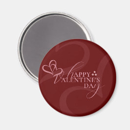 Moderner Minimal Chic Musikplayer Valentinstag Magnet