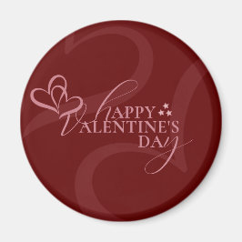 Moderner Minimal Chic Musikplayer Valentinstag Magnet