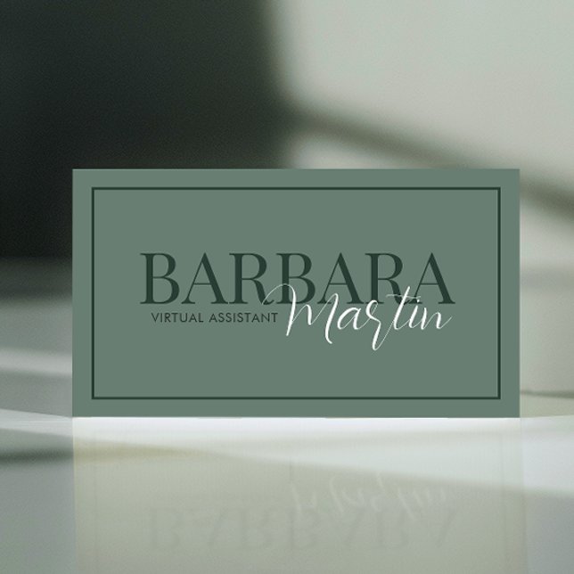 Moderner Minimaler QR-Code Visitenkarte (Von Creator hochgeladen)