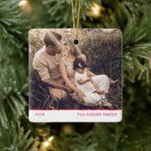 Moderner Minimaler Typ Bright Red Holiday