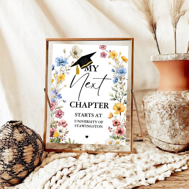 Moderner Minimalistischer Abschluss Mein nächster  Poster (Von Creator hochgeladen)