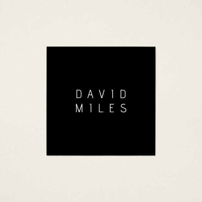 Moderner minimalistischer, bearbeitbarer Name | Sc (Vorderseite)