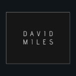 Moderner minimalistischer, bearbeitbarer Name | Sc Flyer<br><div class="desc">Modern aussehender,  individualisierbarer Name oder anderer Text,  bearbeiten Sie,  wie Sie möchten!</div>