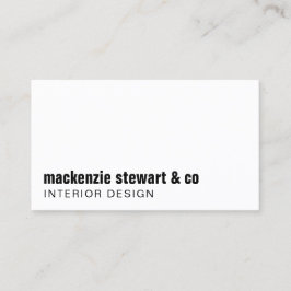 Moderner Minimalistischer Beruflicher QR-Code Visitenkarte