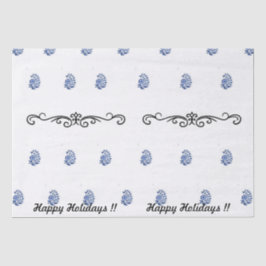 Moderner minimalistischer Blume Seidenpapier