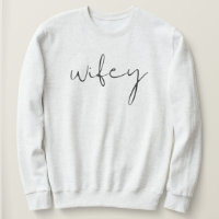 Moderner Minimalistischer Edgy Schriftart Wifey