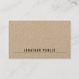 Moderner Minimalistischer Entwurfs-berufliches Visitenkarte