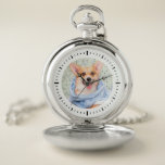 Moderner Minimalistischer Hundehund für Fotos Taschenuhr<br><div class="desc">Ideal für Liebhaber von Haustieren oder für jemanden,  der ein geliebtes Pelzbaby verloren hat: Dieses schlichte Design zeigt ein beliebtes Foto Ihres Hundes,  Ihrer Katze oder eines anderen geliebten Hauses! Personalisieren Sie mit Ihrem Lieblings-Foto und machen Sie daraus ein perfektes Erinnerungsgeschenk für Ihre Familie.</div>