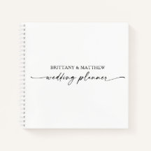 Moderner Minimalistischer Kalligrafie-Tinte-Hochze