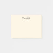 Moderner, Minimalistischer Monogramm-Name