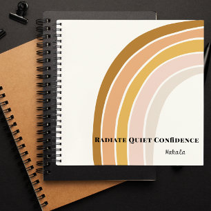 Moderner Minimalistischer Motivierend Boho-Stil Notizbuch