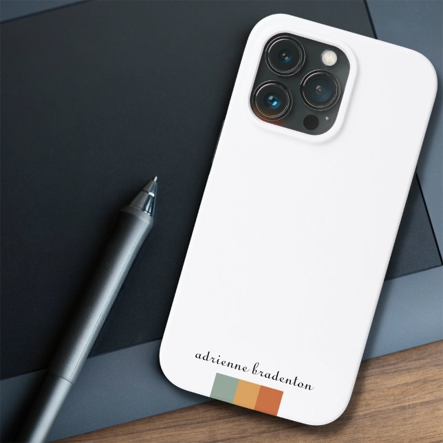 Moderner Minimalistischer Niedlicher Leuchtenblock Case-Mate iPhone Hülle (Von Creator hochgeladen)
