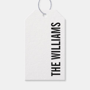 Moderner Minimalistischer Personalisierter Name Geschenkanhänger