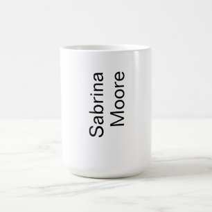 Moderner Minimalistischer Schlichter Beruflicher N Kaffeetasse
