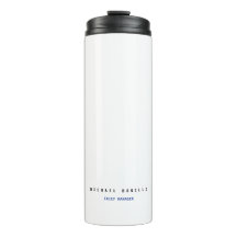 Moderner Name Beruflich Minimalistisch Schlicht