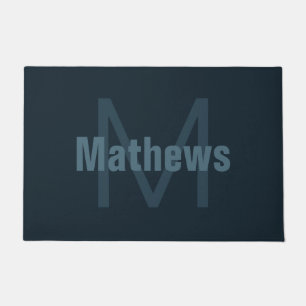 Moderner Name Fußmatte