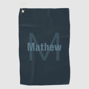 Moderner Name Golfhandtuch